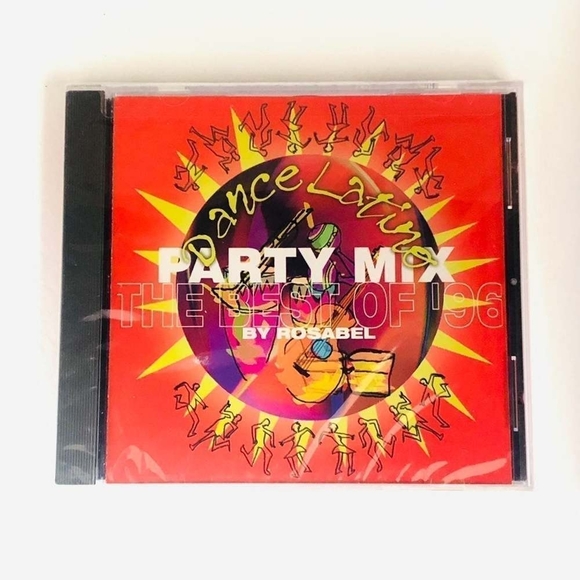 Rare! CD Dance Latino Party Mix / The Best of '96 by Rosabel - Picture 1 of 2